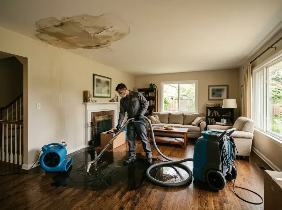 attic-pipe-burst-ceiling-drip-008 — frequently asked questions, Water Damage Restoration & Carpet Care in Grandville, MI